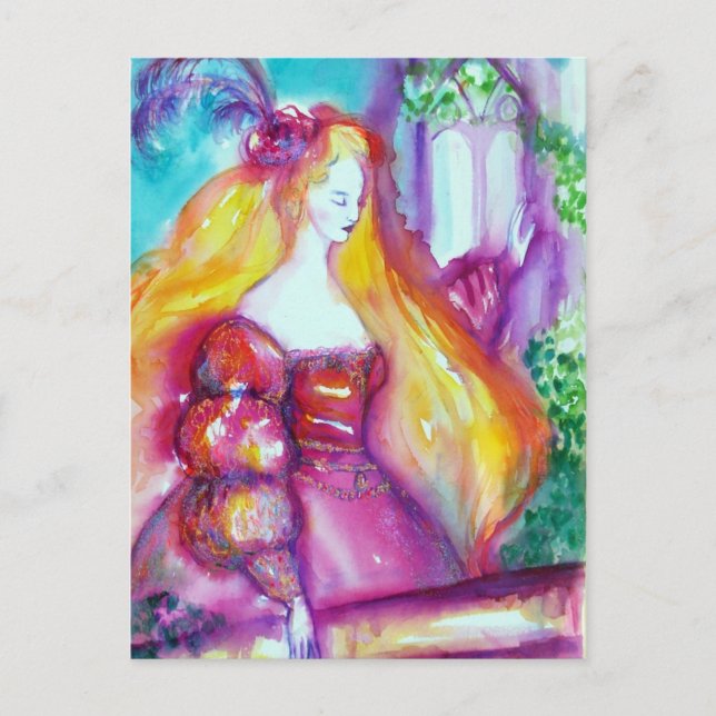 Cartes Pour Fêtes Annuelles ROMEO ET JULIET BALCON SCÈNE Saint-Valentin (Devant)