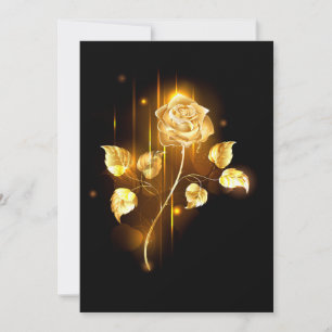 Cartes Pour Fêtes Annuelles Rose d'or ( rose d'or )