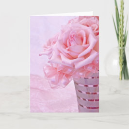 Cartes Pour Fêtes Annuelles Rose IV