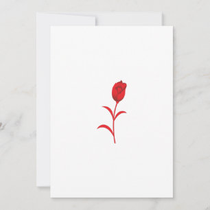 Cartes Pour Fêtes Annuelles Rose Madder, Rouge lave, design floral