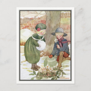 Cartes Pour Fêtes Annuelles Roses de Noël par Anne Anderson