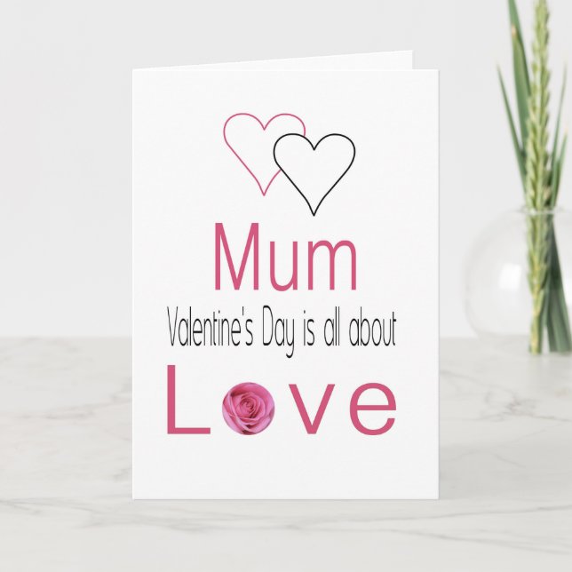 Cartes Pour Fêtes Annuelles Roses Heureuses Saintes-Valentin (Devant)