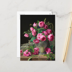 Cartes Pour Fêtes Annuelles Roses par Ferdinand Georg Waldmuller