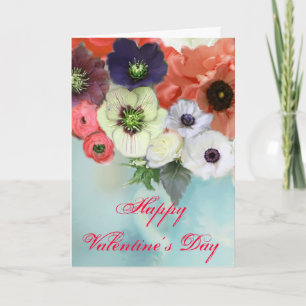 CARTES POUR FÊTES ANNUELLES ROSES ROUGES BLANCHES DE LA JOURNÉE DE VALENTINE, 