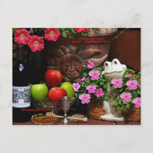 Cartes Pour Fêtes Annuelles Rosh Hashanah carde des cadeaux
