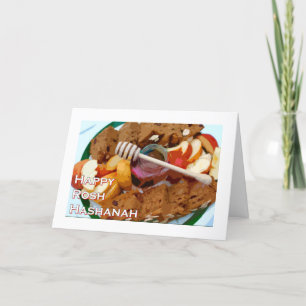 Cartes Pour Fêtes Annuelles Rosh Hashanah Greeting Card