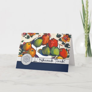 Cartes Pour Fêtes Annuelles Rosh Hashanah Nouvel An juif Fine Art