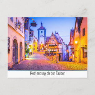 Cartes Pour Fêtes Annuelles Rothenburg ob der Tauber