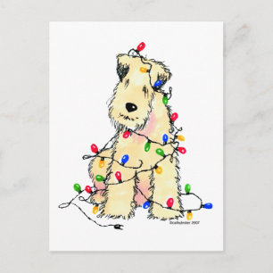 Cartes Pour Fêtes Annuelles Roue à revêtement doux - Noël