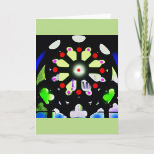 Cartes Pour Fêtes Annuelles Roue de fortune