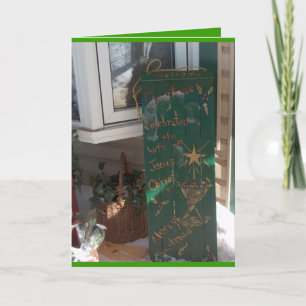 Cartes Pour Fêtes Annuelles Roue de Noël