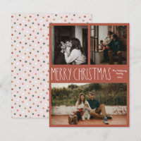 Rouge Boho Polka Point Noël Classique Trois Photo