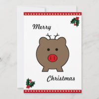 Roy le cochon de Noël