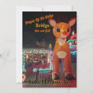 Cartes Pour Fêtes Annuelles Rudolph à Burgers près du pont