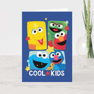 Cartes Pour Fêtes Annuelles Rue Sésame   Enfants Cool