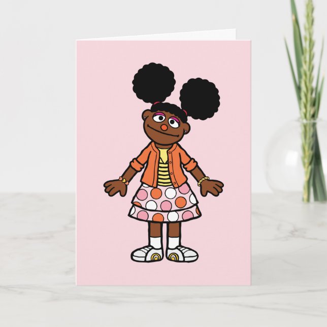 Cartes Pour Fêtes Annuelles Rue Sésame | Gabrielle Joyeux anniversaire (Devant)