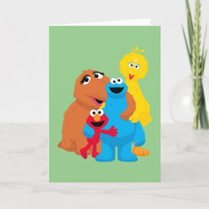 Cartes Pour Fêtes Annuelles Rue Sésame Groupe Hug