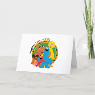 Cartes Pour Fêtes Annuelles Rue Sésame   Rire, amour et unité