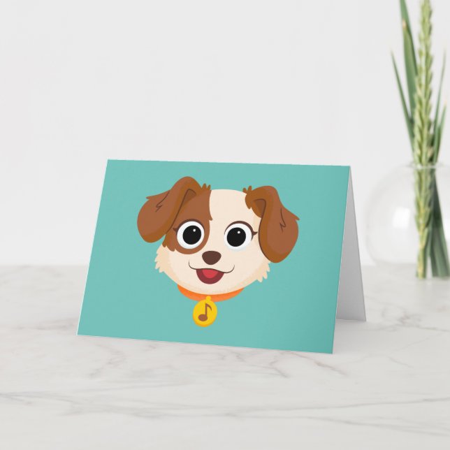 Cartes Pour Fêtes Annuelles Rue Sésame | Tango Face (Devant)