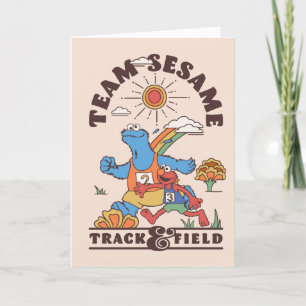 Cartes Pour Fêtes Annuelles Rue Sésame   Team Sesame Track & Field