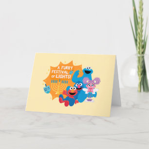 Cartes Pour Fêtes Annuelles Rue Sésame   Un festival de lumières furieuses !