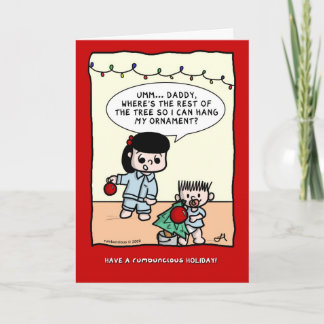 Cartes Pour Fêtes Annuelles rumbuncious™ Holiday 2009