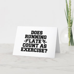 Cartes Pour Fêtes Annuelles Running