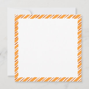 Cartes Pour Fêtes Annuelles Russe Automne Thanksgiving Bordure Texte personnal