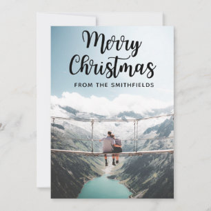 Cartes Pour Fêtes Annuelles Rustic Adventure Joyeux Noël
