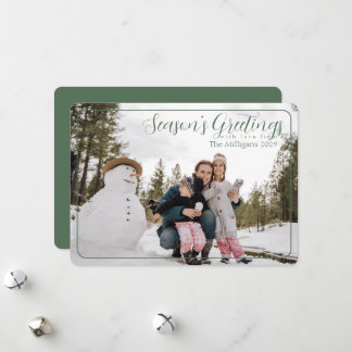 Cartes Pour Fêtes Annuelles Sage Frame Bonnes Fêtes avec photo