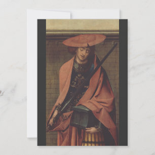 Cartes Pour Fêtes Annuelles Saint Adrien de Nicomédie Résolution du martyr Art