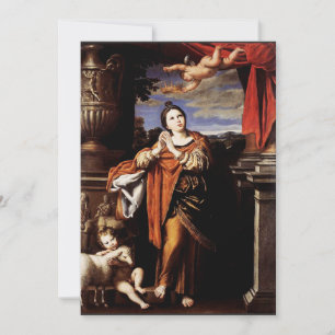 Cartes Pour Fêtes Annuelles Saint Agnes par Domenico Zampieri