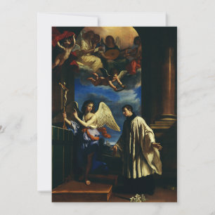 Cartes Pour Fêtes Annuelles Saint Aloysius Gonzaga Patron des étudiants Beaux-