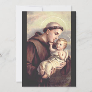 Cartes Pour Fêtes Annuelles Saint Antoine de Padoue
