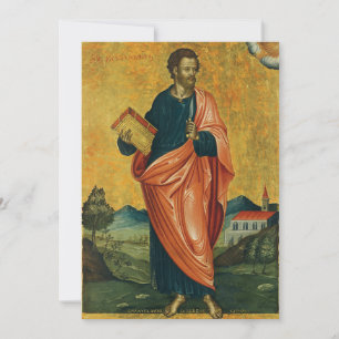 Cartes Pour Fêtes Annuelles Saint Barthélemy l'Apôtre Beaux-Arts