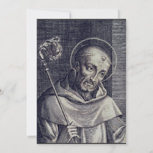 Cartes Pour Fêtes Annuelles Saint Bernard de Clairvaux Docteur melliflu