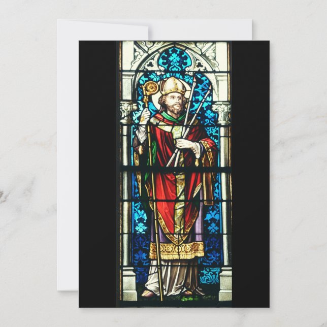 Cartes Pour Fêtes Annuelles Saint Blaise de Sebaste (Devant)