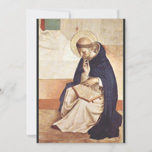 Cartes Pour Fêtes Annuelles Saint Dominique par Fra Angelico Renaissance Beaux