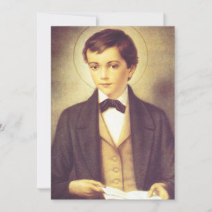 Cartes Pour Fêtes Annuelles Saint Dominique Savio élève de Jean Bosco