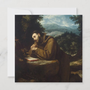 Cartes Pour Fêtes Annuelles Saint François d'Assise par Cigoli