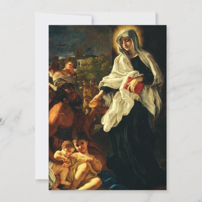 Cartes Pour Fêtes Annuelles Saint-François de Rome (Devant)