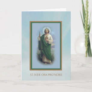 Cartes Pour Fêtes Annuelles Saint-Jude l'Apôtre catholique Saint-Jean
