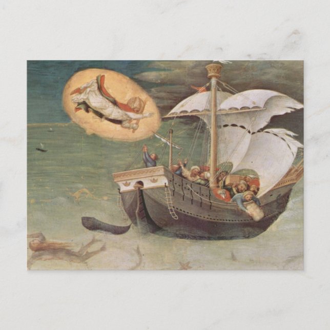 Cartes Pour Fêtes Annuelles Saint-Nicolas, art de Noël (Devant)