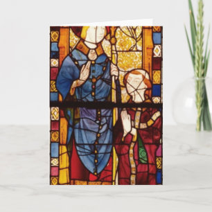 Cartes Pour Fêtes Annuelles Saint-Nicolas avec un donateur