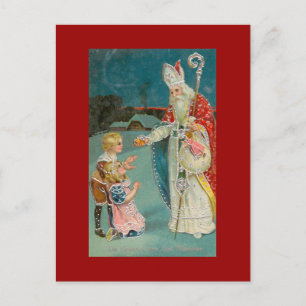 Cartes Pour Fêtes Annuelles Saint Nicolas de Noël