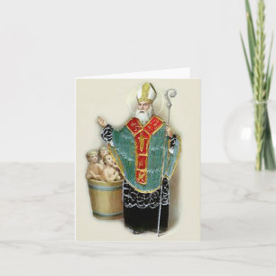 Cartes Pour Fêtes Annuelles Saint Nicolas Secourir les enfants Noël