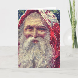Cartes Pour Fêtes Annuelles Saint Nicolas victorien à l'ancienne
