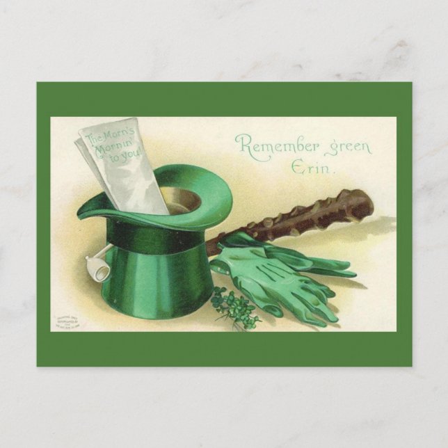 Cartes Pour Fêtes Annuelles Saint Patrick's Day (Devant)