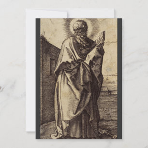 Cartes Pour Fêtes Annuelles Saint Paul l'apôtre enseignant des nations Art