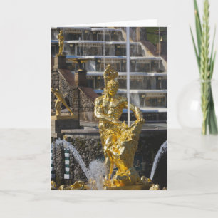 Cartes Pour Fêtes Annuelles Saint-Pétersbourg, Fontaines de la Grande Cascade